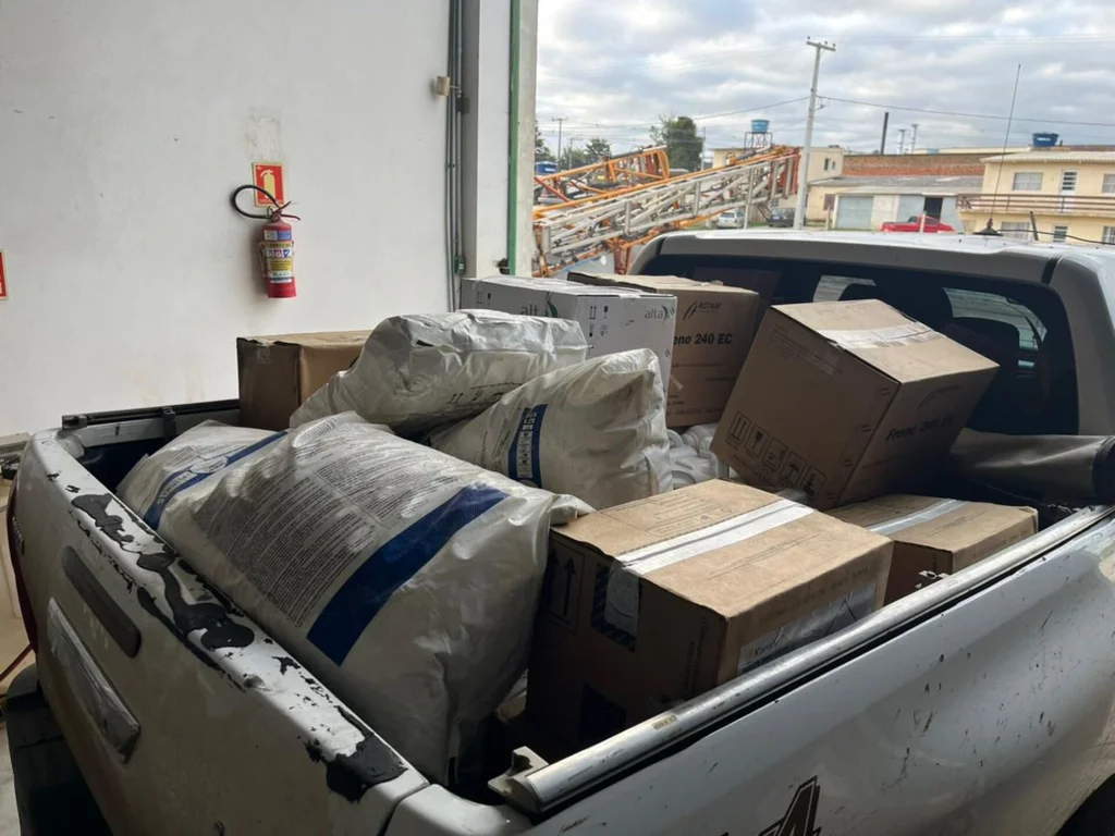 DECRAB recupera carga de agrotóxicos em Dom Pedrito