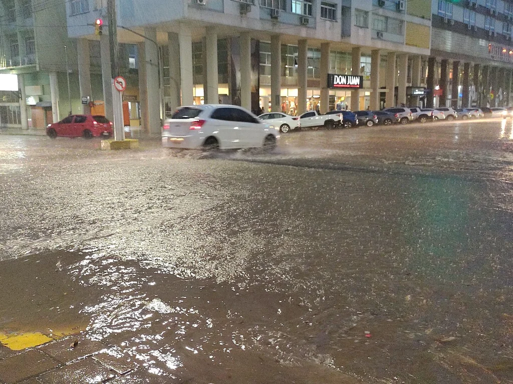 Bagé registra chuva expressiva