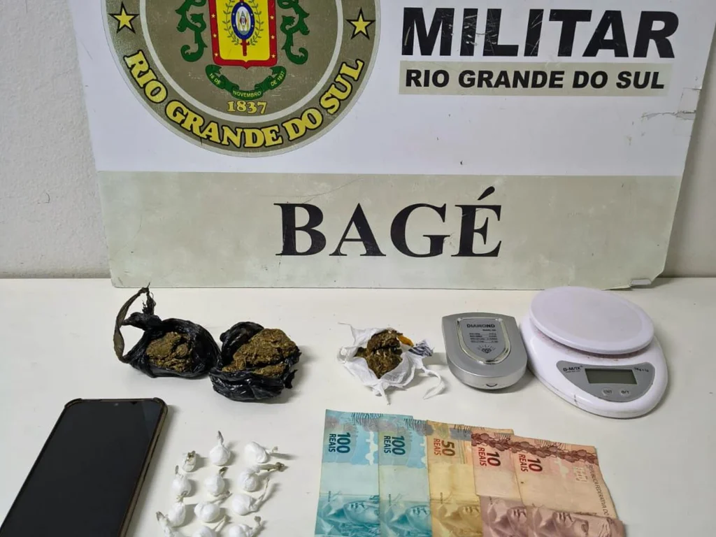 Brigada Militar prende homem por tráfico