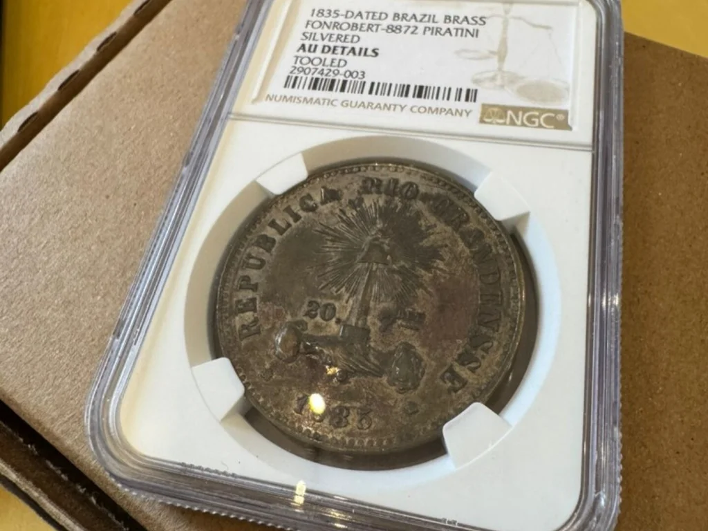Moeda Rara da República Rio-Grandense integra acervo