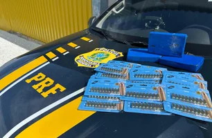 PRF prende irmãs com três quilos de cocaína e munições